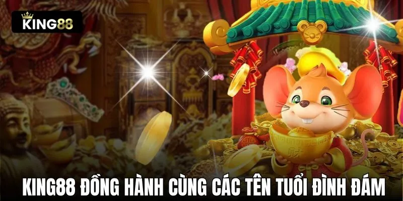 Cổng game nổ hũ KING88 đồng hành cùng các tên tuổi đình đám